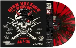 Various - A Punk Tribute To AC/DC [Red w/ Black Splatter] NEW Vinyl