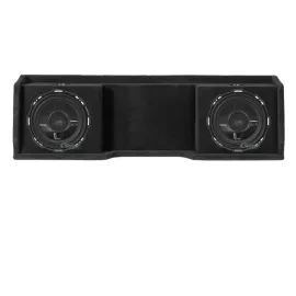 NVX VE-GM-SLVECG1-D12S Dual 12" Sealed Enclosure with Two P3SD4-12 Subwoofers