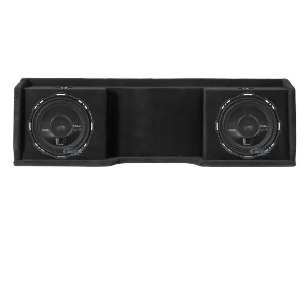 NVX VE-GM-SLVECG1-D12S Dual 12" Sealed Enclosure with Two P3SD4-12 Subwoofers