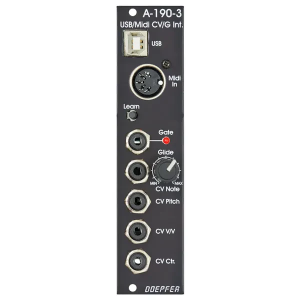 Doepfer A-190-3V USB/MIDI to CV/Gate-Interface Vintage Edition - Interface