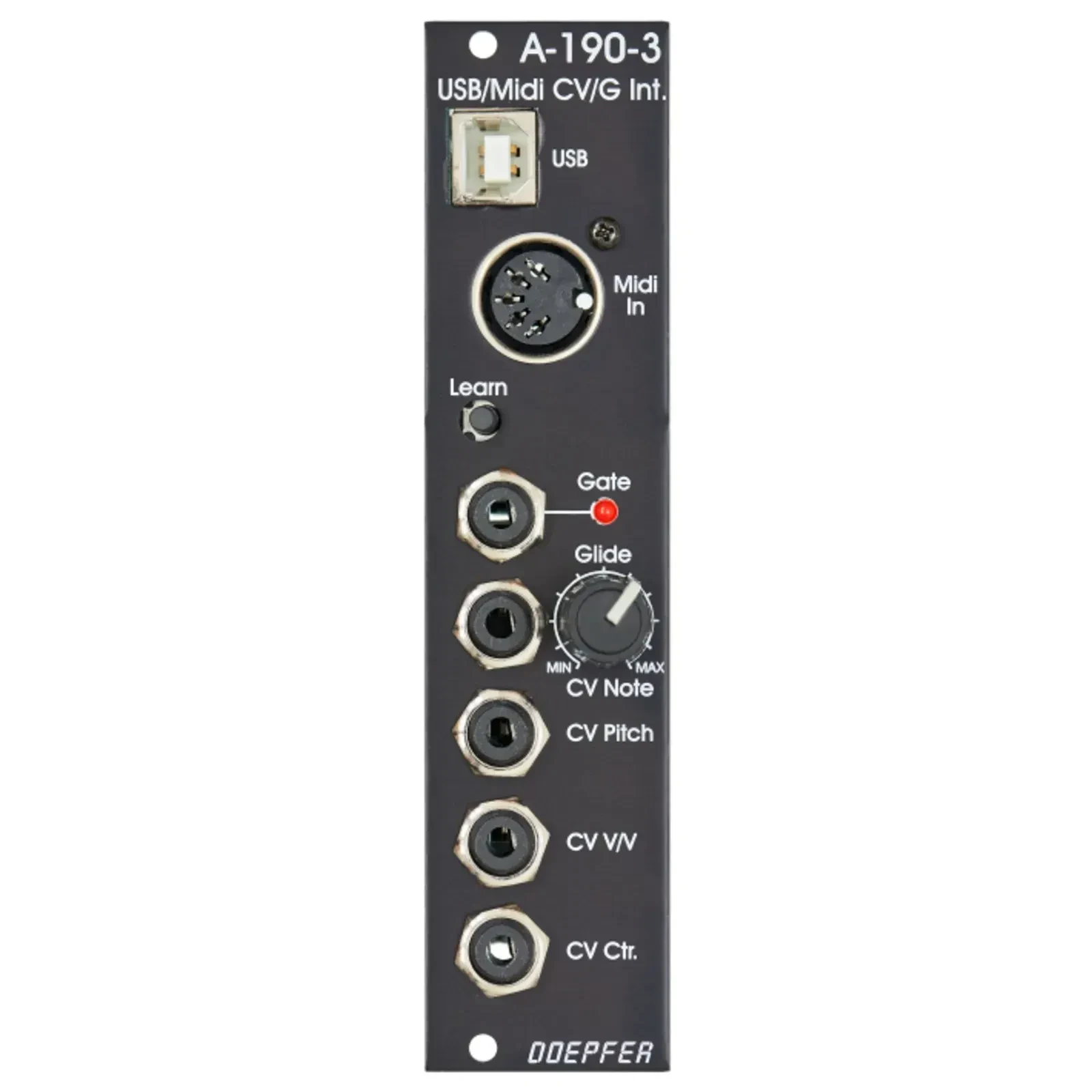 Модульный студийный синтезатор Doepfer A-190-3V USB/MIDI to CV/Gate-Interface Vintage Edition