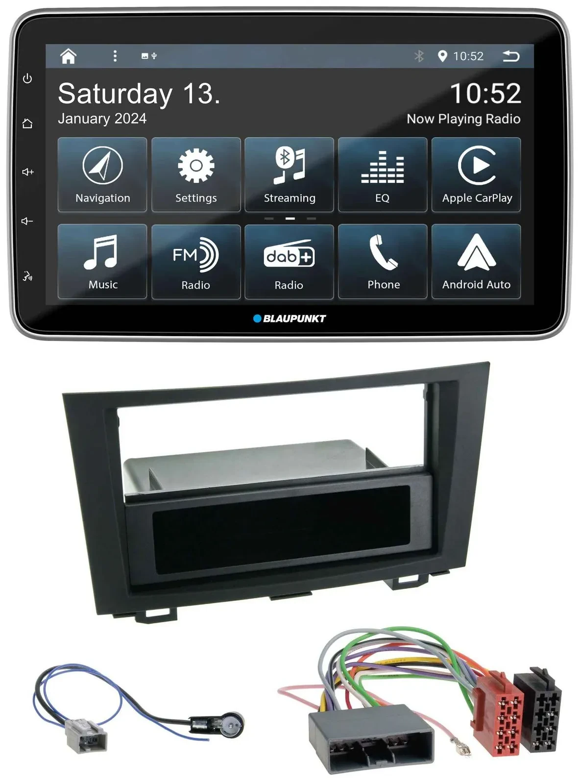 Автомагнитола для Honda CR-V Blaupunkt DAB, USB, SD, MP3, Bluetooth (с 2007)
