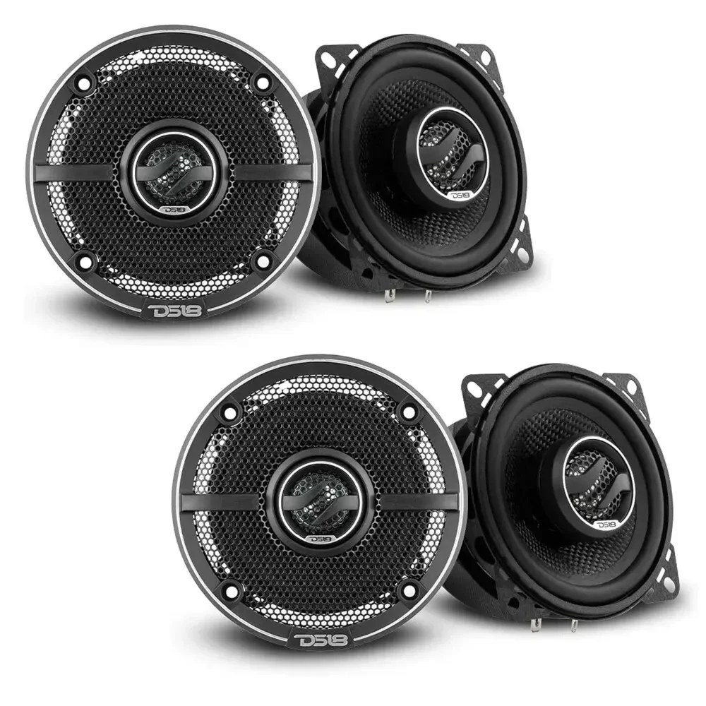 Автодинамики DS18 ZXI-44 ZXI Series 4" 2-полосные коаксиальные 100 Вт (набор, 2 пары)