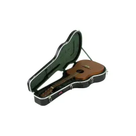 Кейс для акустической гитары SKB 1SKB-8 жесткий, формованный, со стандартными замками и ручкой