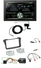 Автомагнитола для Hyundai i40 (VF) с 2011 Pioneer 2-DIN, CD, USB, Bluetooth, DAB, управление с руля