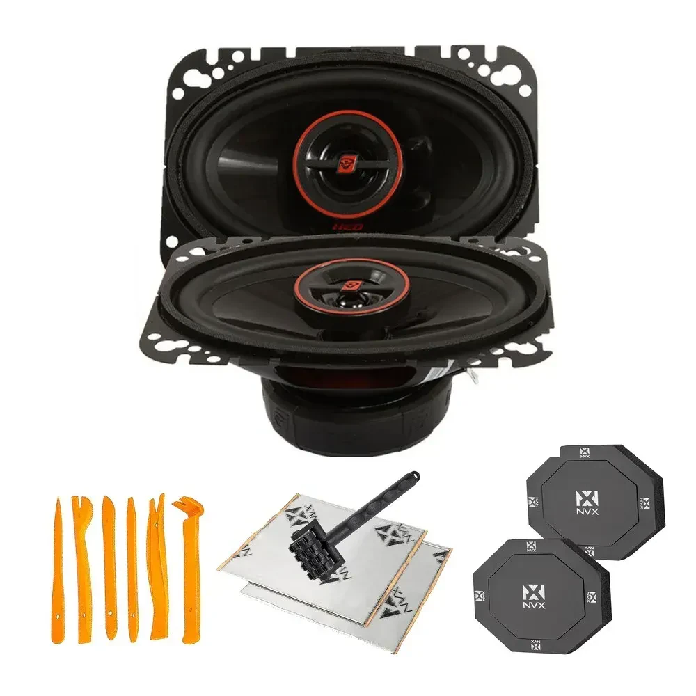 Динамики для авто Cerwin-Vega H746 4x6" 60W RMS коаксиальные (набор) с аксессуарами