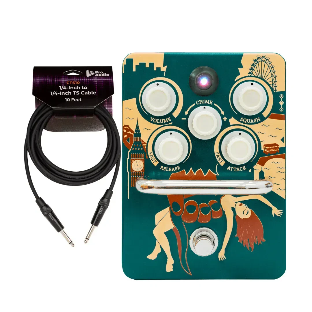 Педаль эффектов для электрогитары Orange Kongpressor Optical Class A Compressor