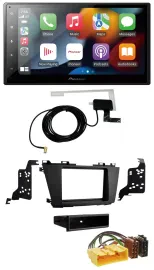 Pioneer MP3 USB Bluetooth DAB 2DIN Autoradio für Mazda 5 (CR, ab 2010)