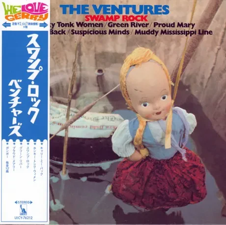 THE VENTURES - Swamp Rock (CD, Japan)
