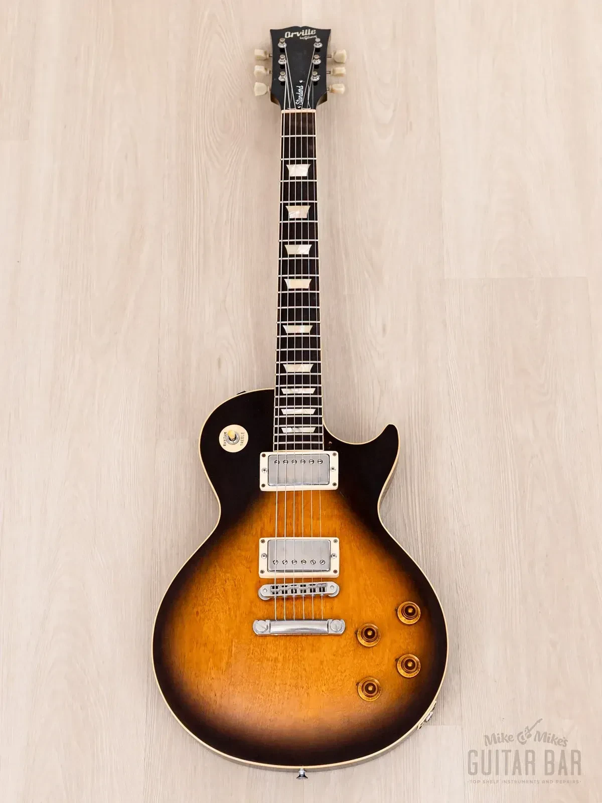 Электрогитара Orville Les Paul Standard HH Vintage Sunburst w/gigbag Japan 1989