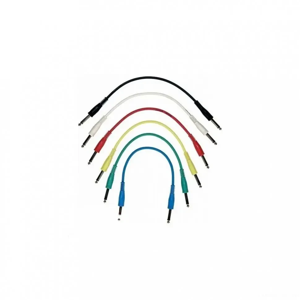Патч-кабели инструментальные Rockcable RCL30030 D5 6 штук