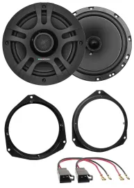 Blaupunkt 220Watt 16,5cm 2-Wege Lautsprecher für Opel Astra ab 05 Corsa ab 06 Fr