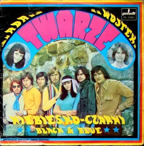 NIEBIESKO CZARNI - Twarze (LP , Used)