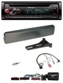 Автомагнитола Pioneer для Ford Mondeo/Focus DAB, CD, Bluetooth, USB, антрацит