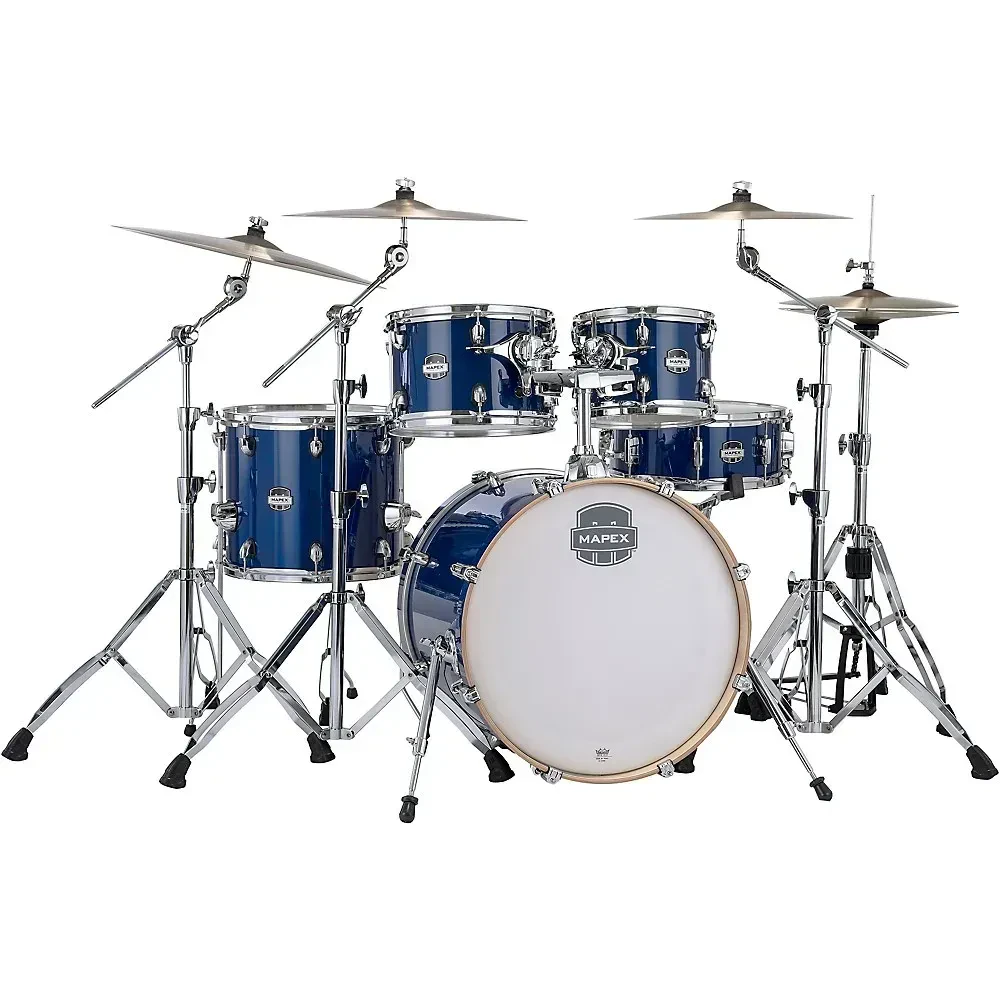 Ударная установка Mapex Mars Maple MM504SFOD Fusion (набор, 5 шт.) бас-барабан 20", тёмно-синий