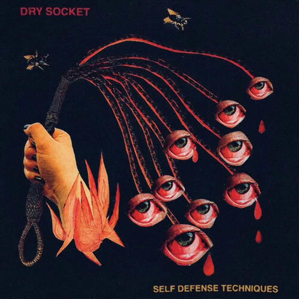Dry Socket - Self Defense Techniques [Transparent Ruby & Black Galaxy Effect Vin