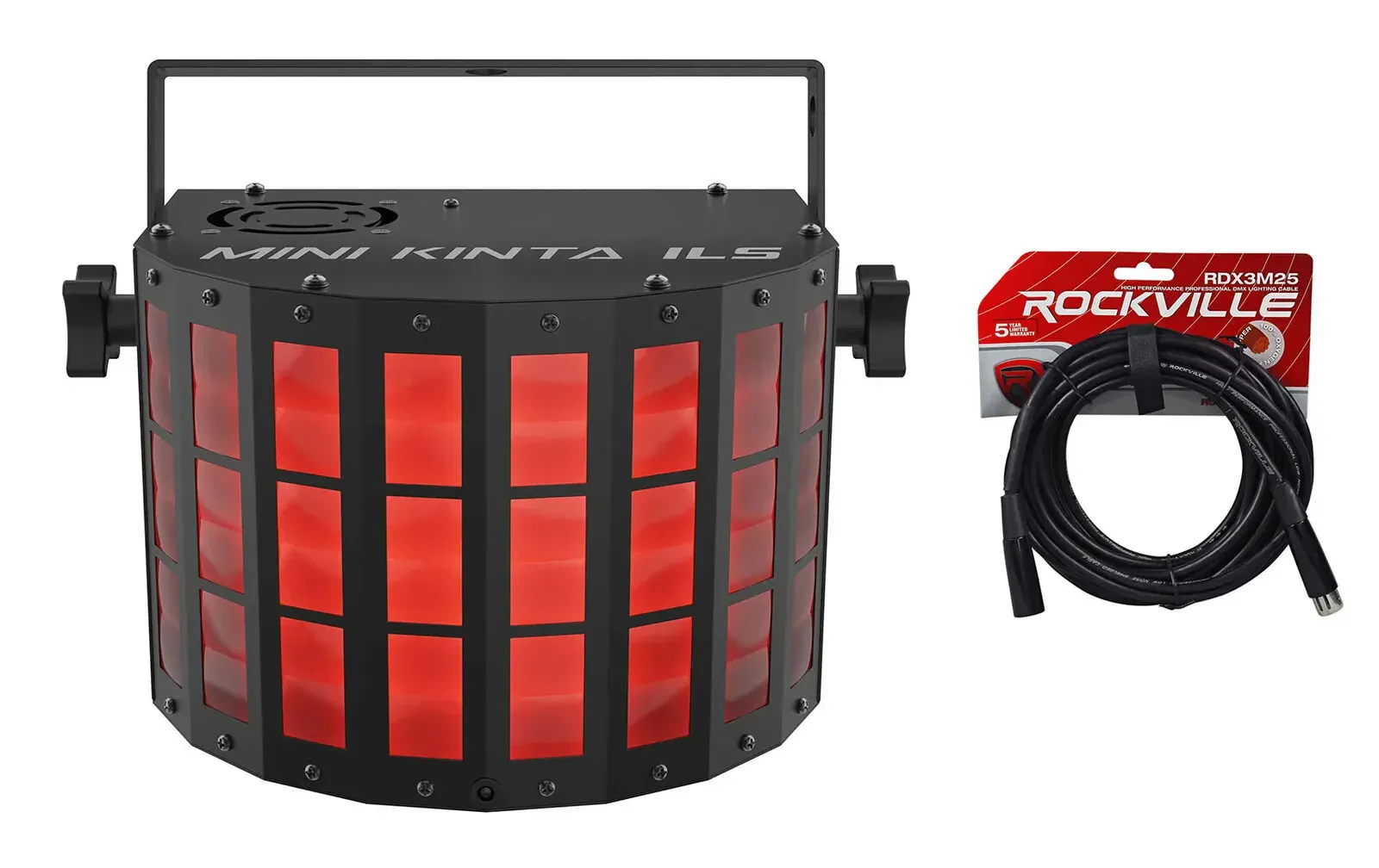 Светодиодный прибор Chauvet DJ Mini Kinta ILS RGBW LED с кабелем