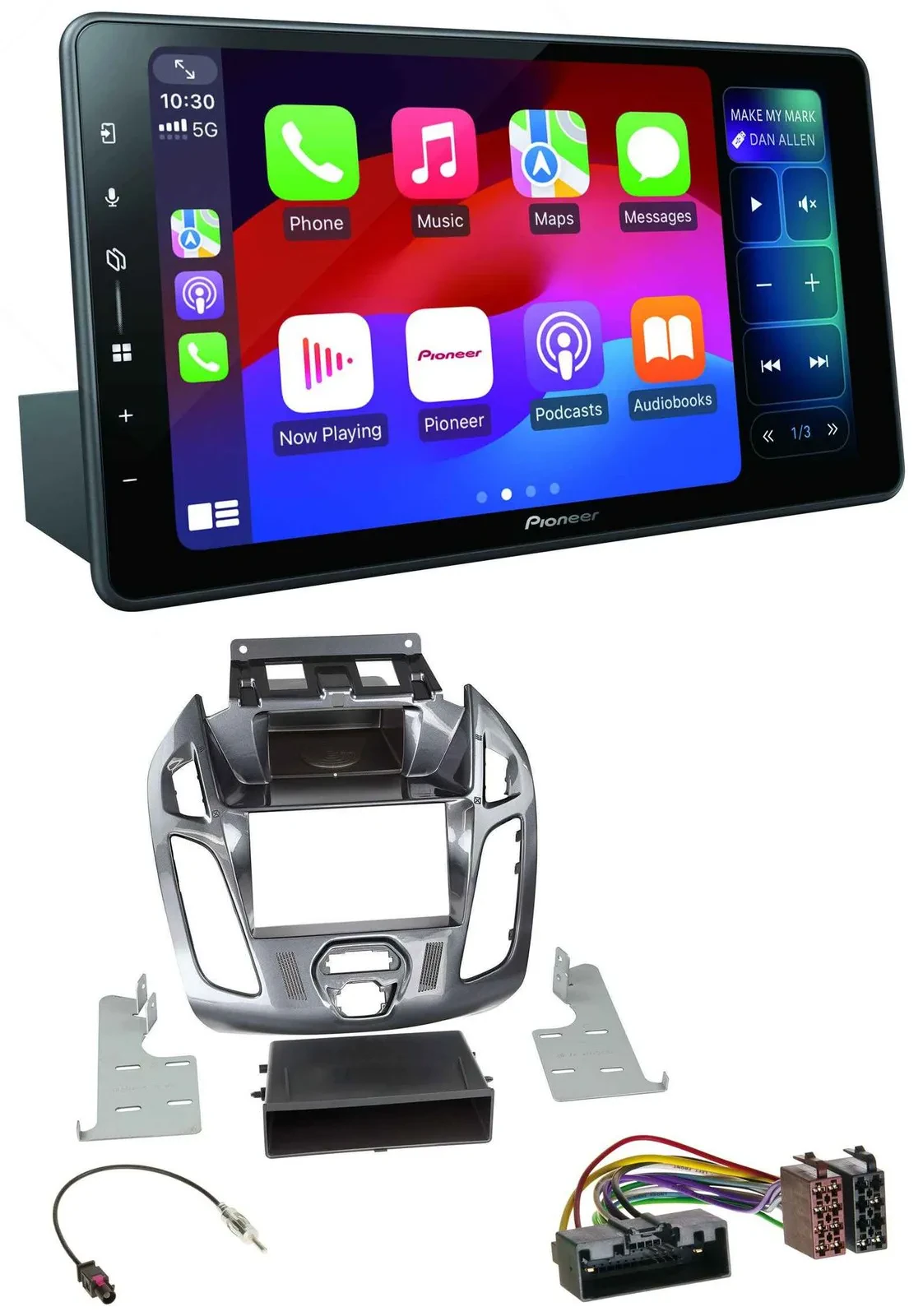 Pioneer Bluetooth DAB MP3 USB Autoradio für Ford Connect Transit 12-18 ohne Disp