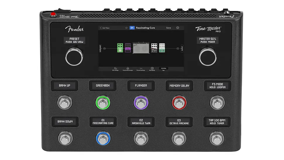 Обзор процессора Fender Tone Master Pro