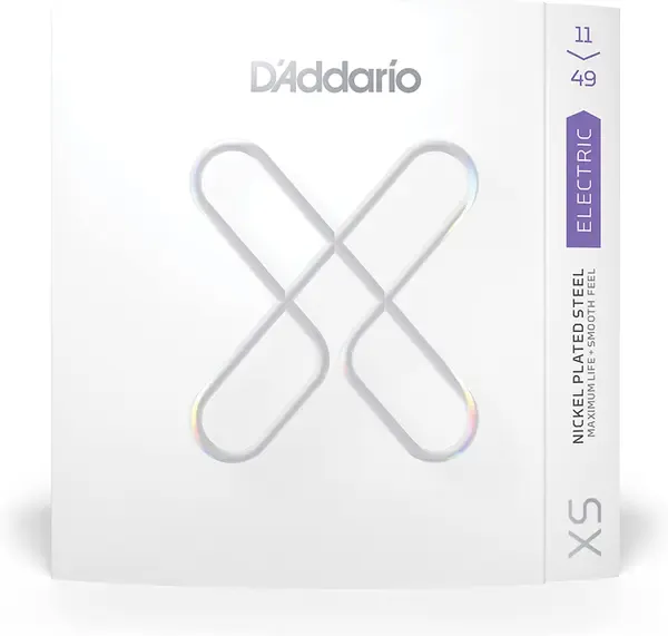 Струны для электрогитары D'Addario XSE1149 11-49, никелированная сталь с покрытием XS