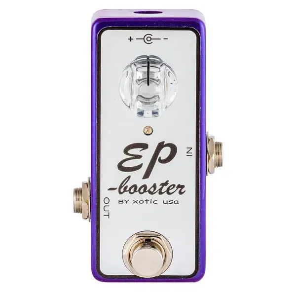 Педаль эффектов для электрогитары Xotic EP Booster 15th Anniversary Purple Limited Edition