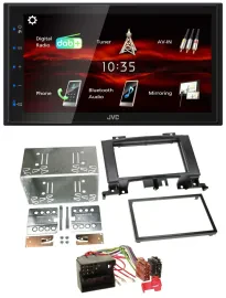 JVC USB Bluetooth MP3 DAB 2DIN Autoradio für Mercedes Sprinter ab 06 W906 VW Cra