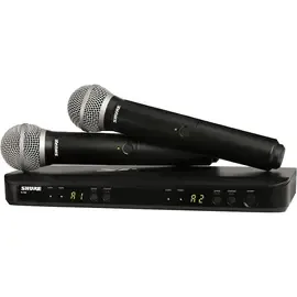 Микрофонная радиосистема Shure BLX288/PG58 Dual-Channel System W/Two PG58 Handheld Transmitters Band J11