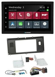 Blaupunkt DAB Bluetooth USB MP3 2DIN Autoradio für Land Rover Evoque ab 2011