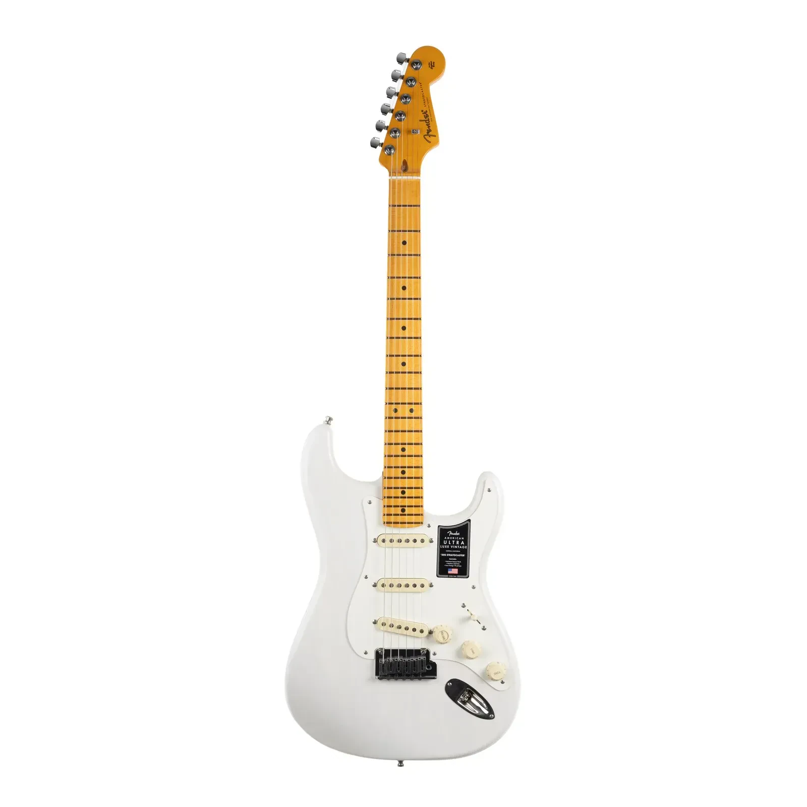 Электрогитара Fender American Ultra Luxe Vintage 50s Stratocaster White Blonde