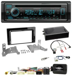 Kenwood Lenkrad Bluetooth DAB USB CD Autoradio für Toyota Aygo ab 2022 AB7 Klavi