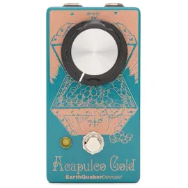 EarthQuaker Devices Acapulco Gold Water Blue Power Amp Distortion Pedal