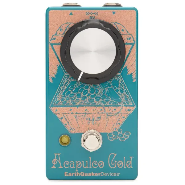 EarthQuaker Devices Acapulco Gold Water Blue Power Amp Distortion Pedal