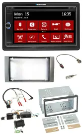Blaupunkt Lenkrad DAB TMC 2DIN USB Bluetooth Navigation für Ford Kuga 2008-2012