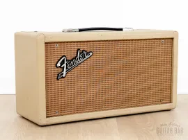 1965 Fender Reverb Unit Pre-CBS Vintage Tube Tank 6G15 Circuit Smooth Blonde