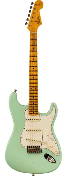 Электрогитара Fender Custom Shop Postmodern Strat Journeyman Relic, Aged Surf Green w/ Case
