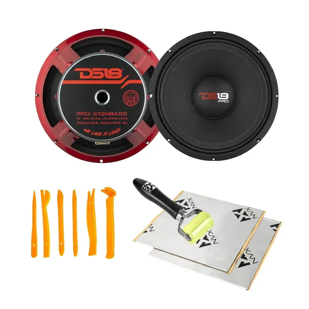 Динамик DS18 PRO-X12MBASS PRO-X Series 12" 500W RMS, мидбасовый