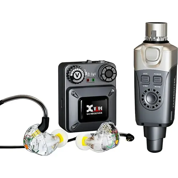 Микрофонная система персонального мониторинга XVive In-Ear Monitor Wireless System With T9 In-Ear Monitors and CU4 Carry Case
