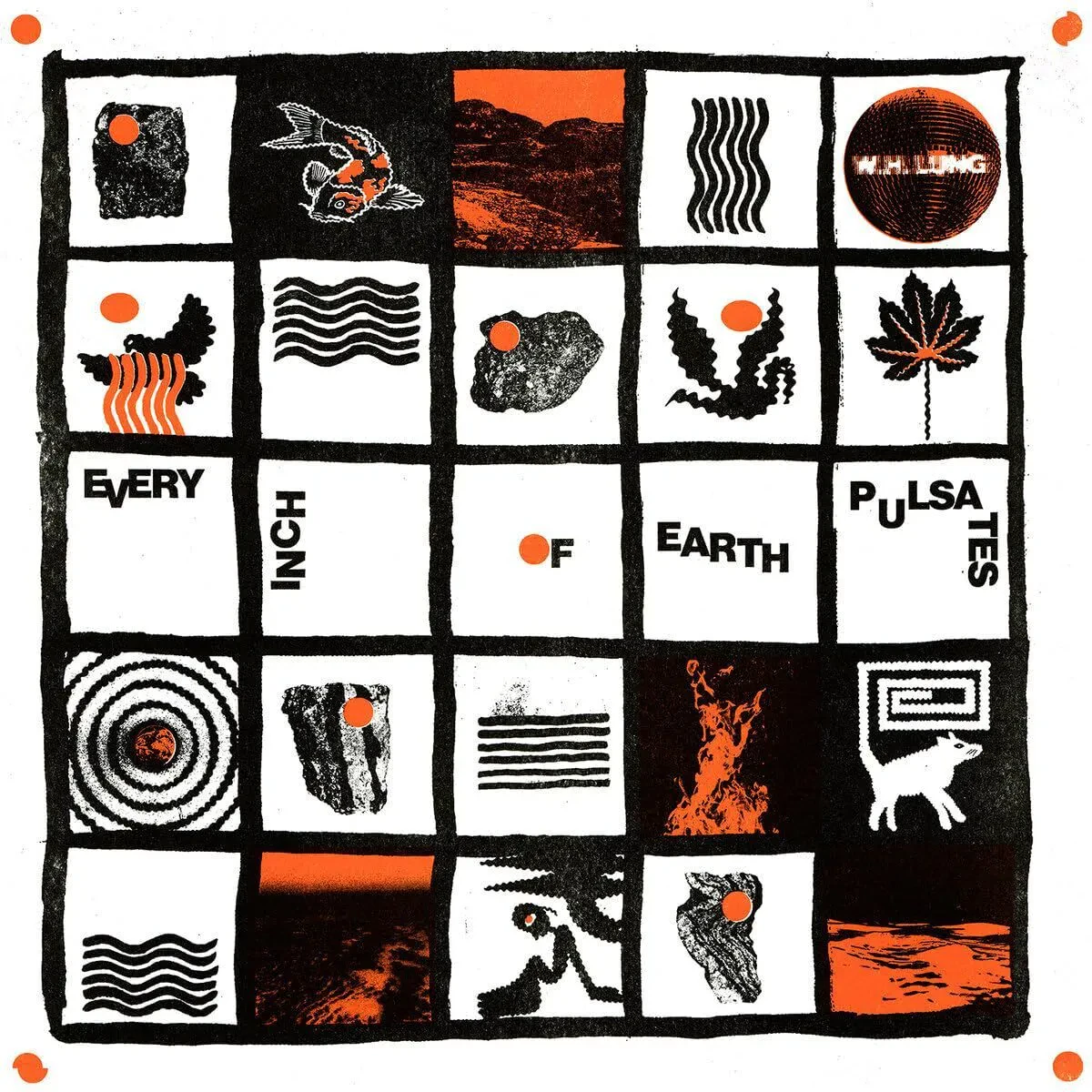 W.H. Lung - Every Inch Of Earth Pulsates [Clear Vinyl] NEW Vinyl