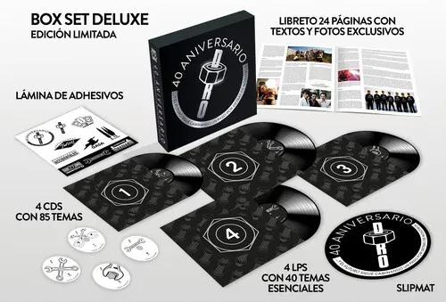 Виниловая пластинка Various Artists - Dro: 40 Aniversario / Various - Box 4LP + 4CD + Book + Slipmat