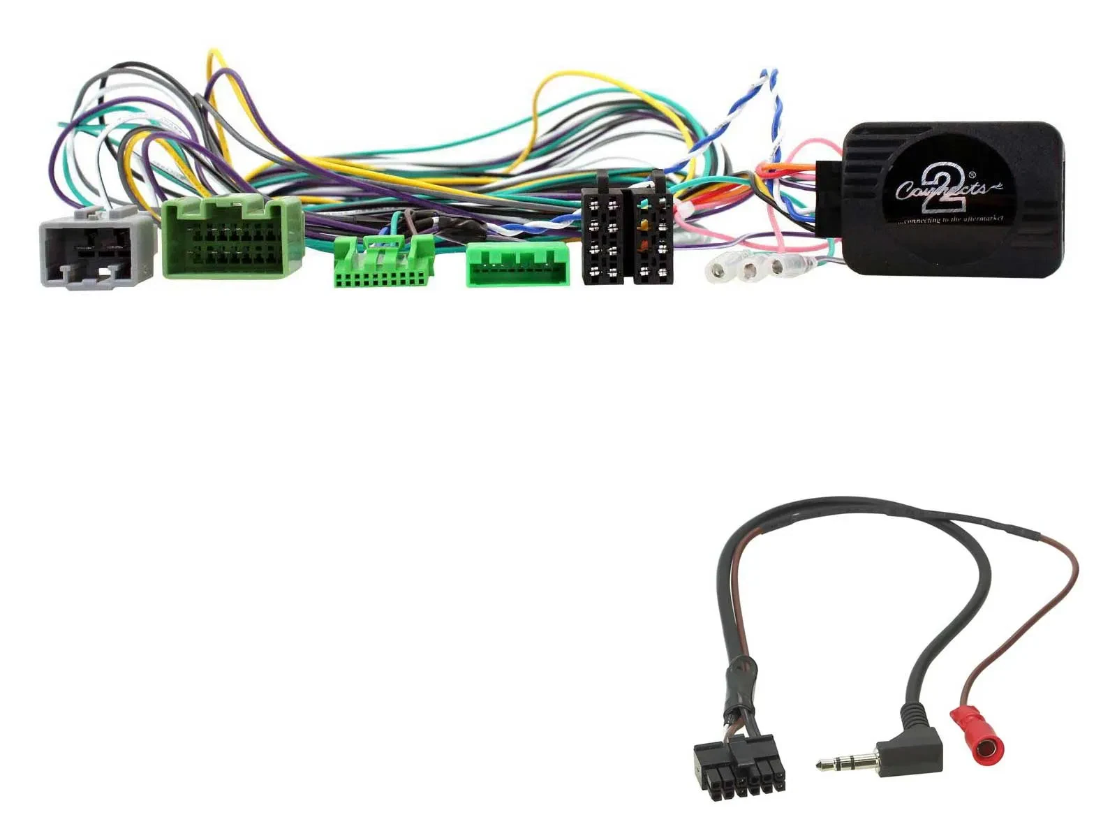 Connects2 CAN-Bus- Lenkradadapter für Volvo XC90 2004-2014 ohne PDC JVC