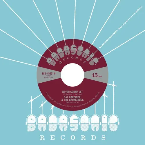 Виниловая пластинка Gardiner, Caz & The B – Never Gonna Let / Tic Tac Toe (Релиз 2018) 7″