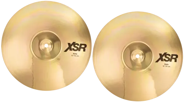 Тарелка барабанная Sabian 13" XSR Hats (пара)