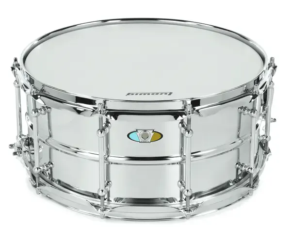 Малый барабан Ludwig Supralite Steel 14x6.5 Polished