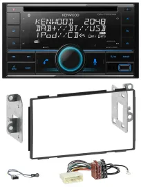 Автомагнитола для Nissan Qashqai 2007–2013 Kenwood CD, 2 DIN, DAB, USB, MP3, Bluetooth