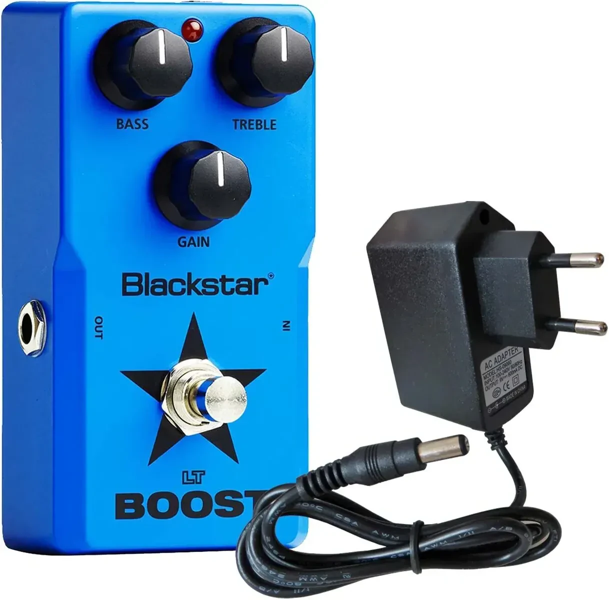 Педаль эффектов для электрогитары Blackstar LT-Boost Booster с блоком питания
