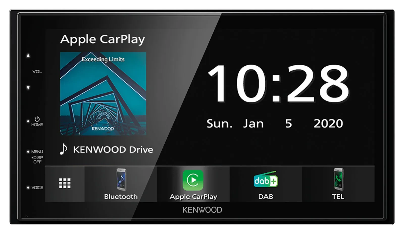 Kenwood DMX5020DABS Doppel-DIN MP3-Autoradio Touchscreen Bluetooth DAB USB Carpl
