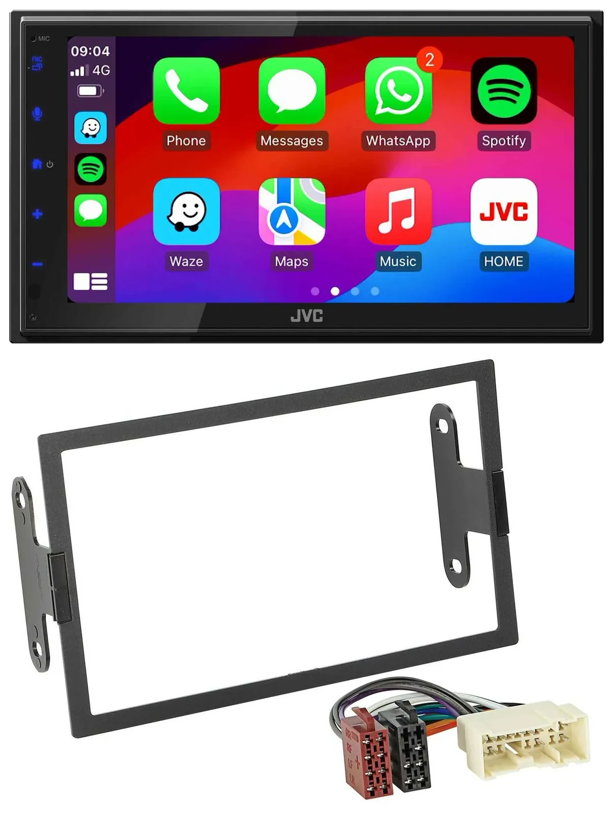 JVC Bluetooth 2DIN MP3 DAB USB Autoradio für Nissan Xterra 2000-2004