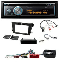 Pioneer Lenkrad DAB USB CD Bluetooth Autoradio für Mazda CX-7 2008-2010