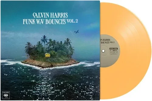 Виниловая пластинка Calvin Harris - Funk Wav Bounces Vol. 2 - Orange Colored Vinyl [New Vinyl LP] Co