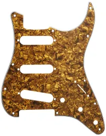 Панель для гитарной деки D'Andrea DPP-ST-GOP Pro Stratocaster Gold Pearl